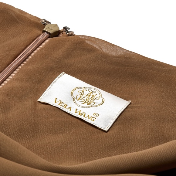 Vera Wang 2000s Gold Sequin Halter Neck Dress - Picture 5 of 5